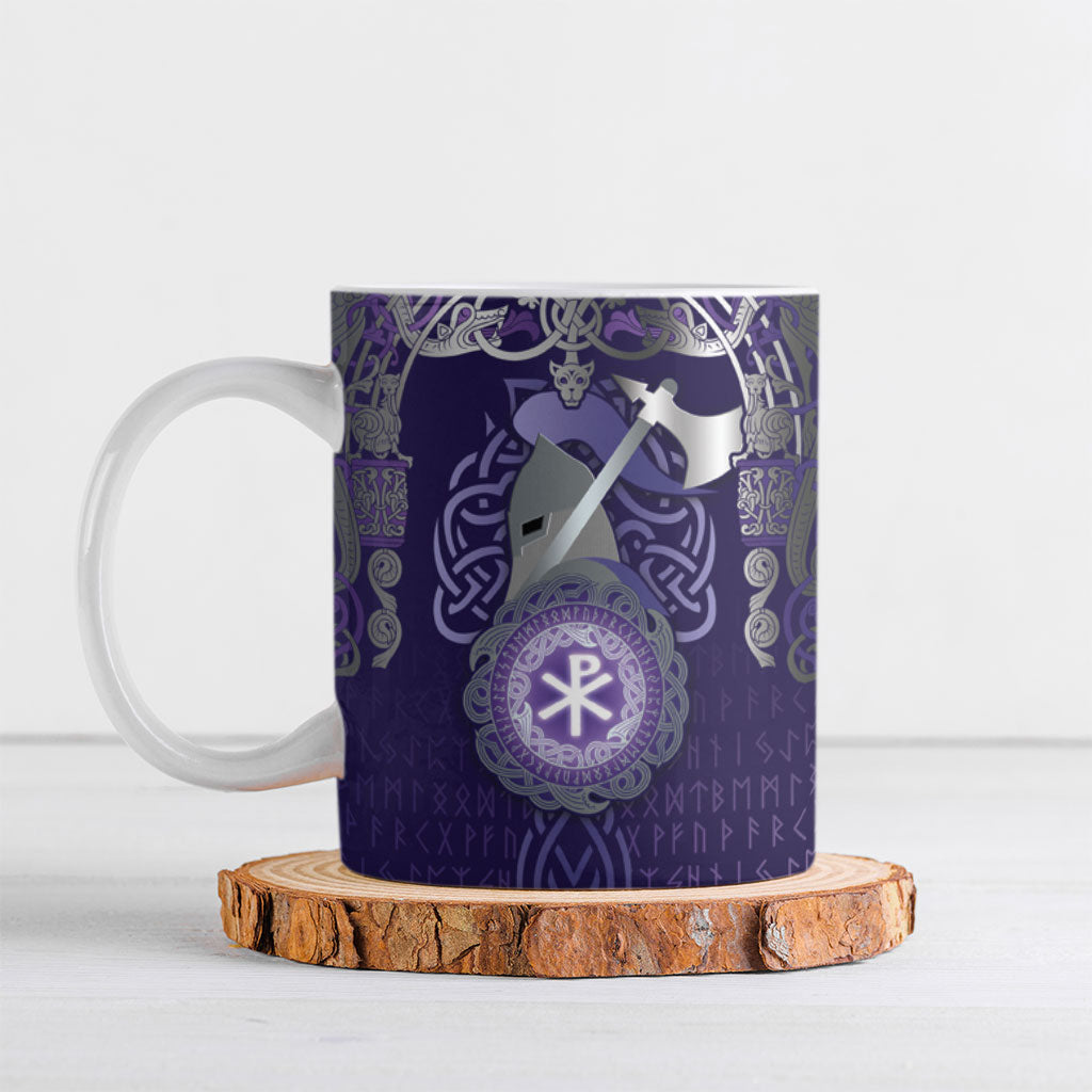 Vikings The Varangian Guard Ceramic Mug Ancient Chi Rho Symbols