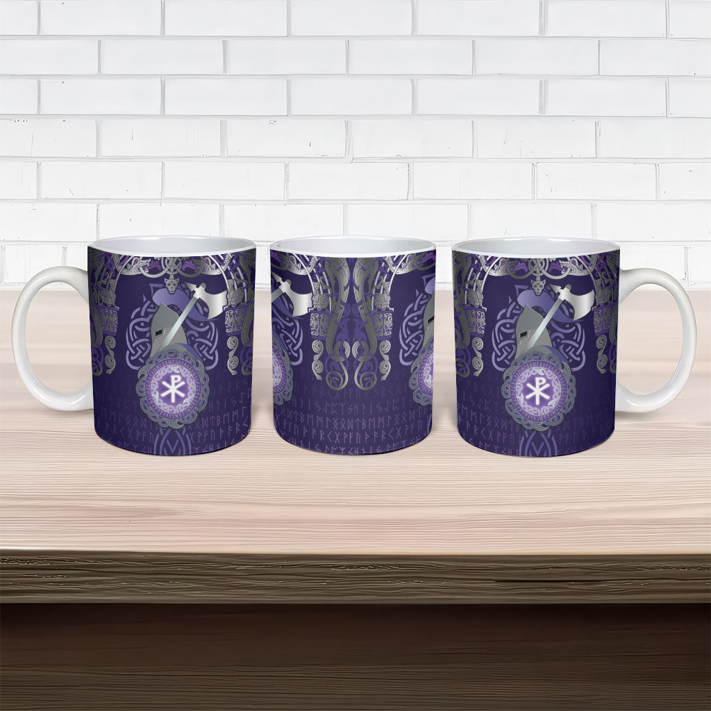 Vikings The Varangian Guard Ceramic Mug Ancient Chi Rho Symbols