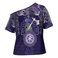 Vikings The Varangian Guard Cross Shoulder Shirt Ancient Chi Rho Symbols