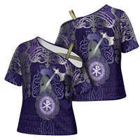 Vikings The Varangian Guard Cross Shoulder Shirt Ancient Chi Rho Symbols