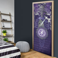 Vikings The Varangian Guard Door Cover Ancient Chi Rho Symbols