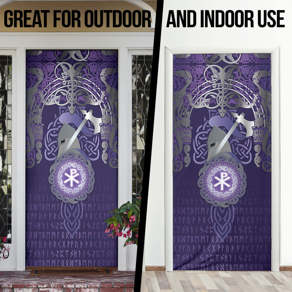 Vikings The Varangian Guard Door Cover Ancient Chi Rho Symbols