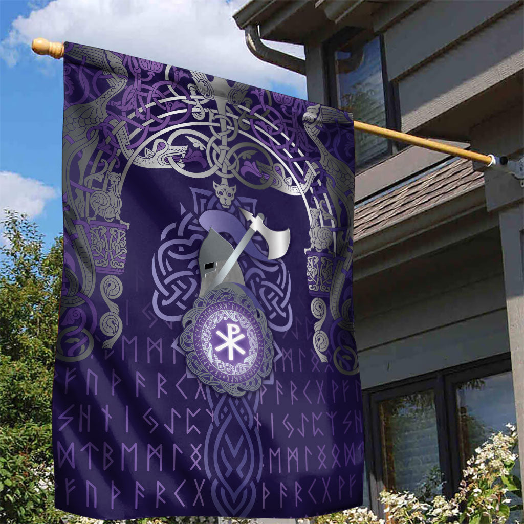 Vikings The Varangian Guard Garden Flag Ancient Chi Rho Symbols