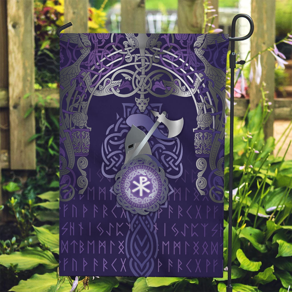 Vikings The Varangian Guard Garden Flag Ancient Chi Rho Symbols