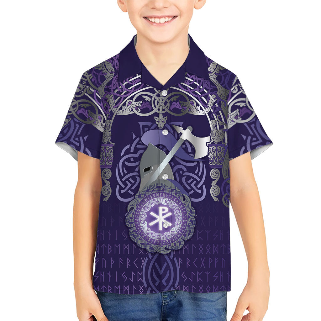 Vikings The Varangian Guard Hawaiian Shirt Ancient Chi Rho Symbols