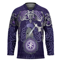 Vikings The Varangian Guard Hockey Jersey Ancient Chi Rho Symbols