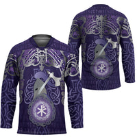 Vikings The Varangian Guard Hockey Jersey Ancient Chi Rho Symbols