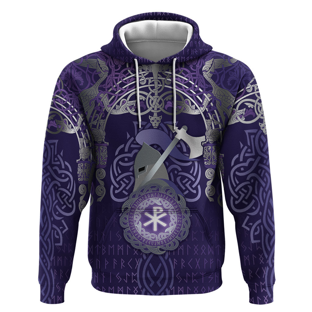 Vikings The Varangian Guard Hoodie Ancient Chi Rho Symbols