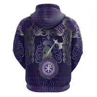 Vikings The Varangian Guard Hoodie Ancient Chi Rho Symbols