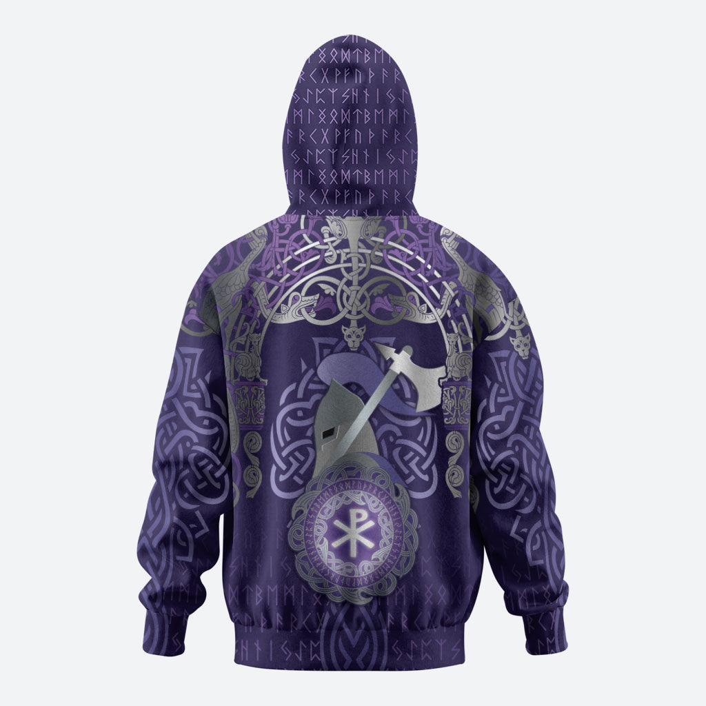 Vikings The Varangian Guard Hoodie Ancient Chi Rho Symbols