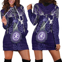 Vikings The Varangian Guard Hoodie Dress Ancient Chi Rho Symbols