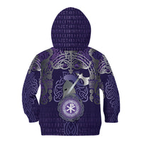Vikings The Varangian Guard Kid Hoodie Ancient Chi Rho Symbols