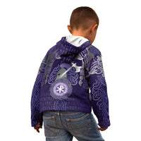 Vikings The Varangian Guard Kid Hoodie Ancient Chi Rho Symbols