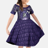 Vikings The Varangian Guard Kid Short Sleeve Dress Ancient Chi Rho Symbols