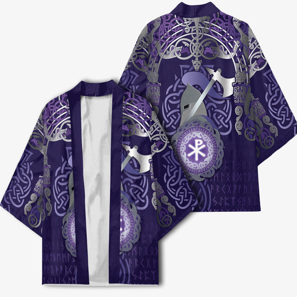 Vikings The Varangian Guard Kimono Ancient Chi Rho Symbols