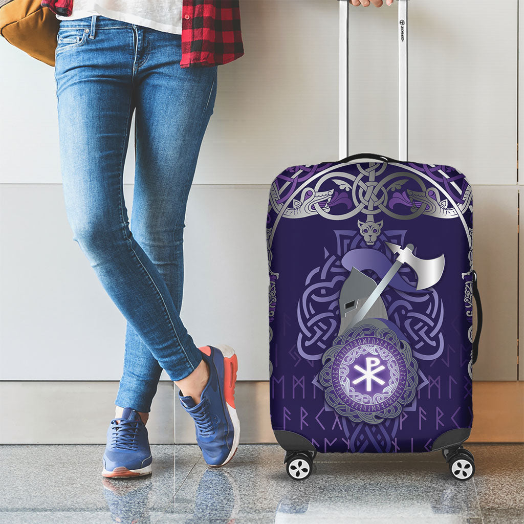 Vikings The Varangian Guard Luggage Cover Ancient Chi Rho Symbols