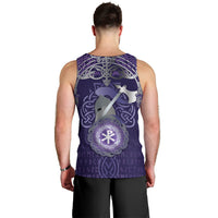 Vikings The Varangian Guard Men Tank Top Ancient Chi Rho Symbols