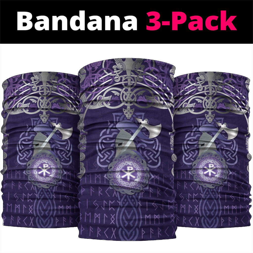 Vikings The Varangian Guard Neck Gaiter Ancient Chi Rho Symbols