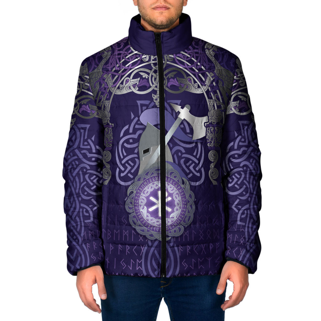 Vikings The Varangian Guard Padded Jacket Ancient Chi Rho Symbols