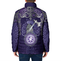 Vikings The Varangian Guard Padded Jacket Ancient Chi Rho Symbols