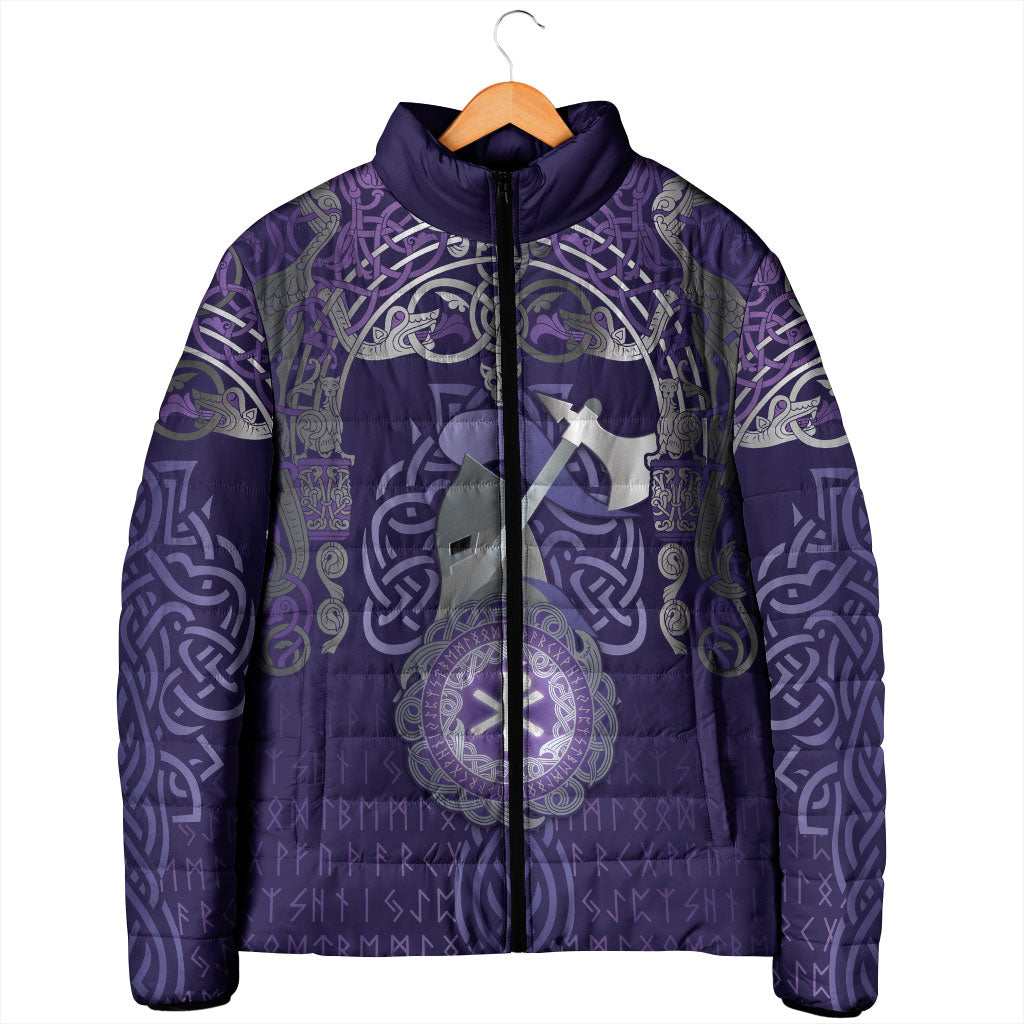 Vikings The Varangian Guard Padded Jacket Ancient Chi Rho Symbols