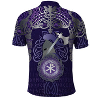 Vikings The Varangian Guard Polo Shirt Ancient Chi Rho Symbols