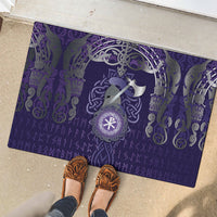Vikings The Varangian Guard Rubber Doormat Ancient Chi Rho Symbols