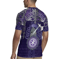 Vikings The Varangian Guard Rugby Jersey Ancient Chi Rho Symbols
