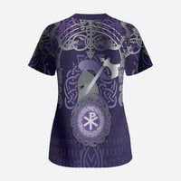 Vikings The Varangian Guard Scrub Top Ancient Chi Rho Symbols