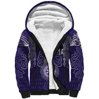 Vikings The Varangian Guard Sherpa Hoodie Ancient Chi Rho Symbols