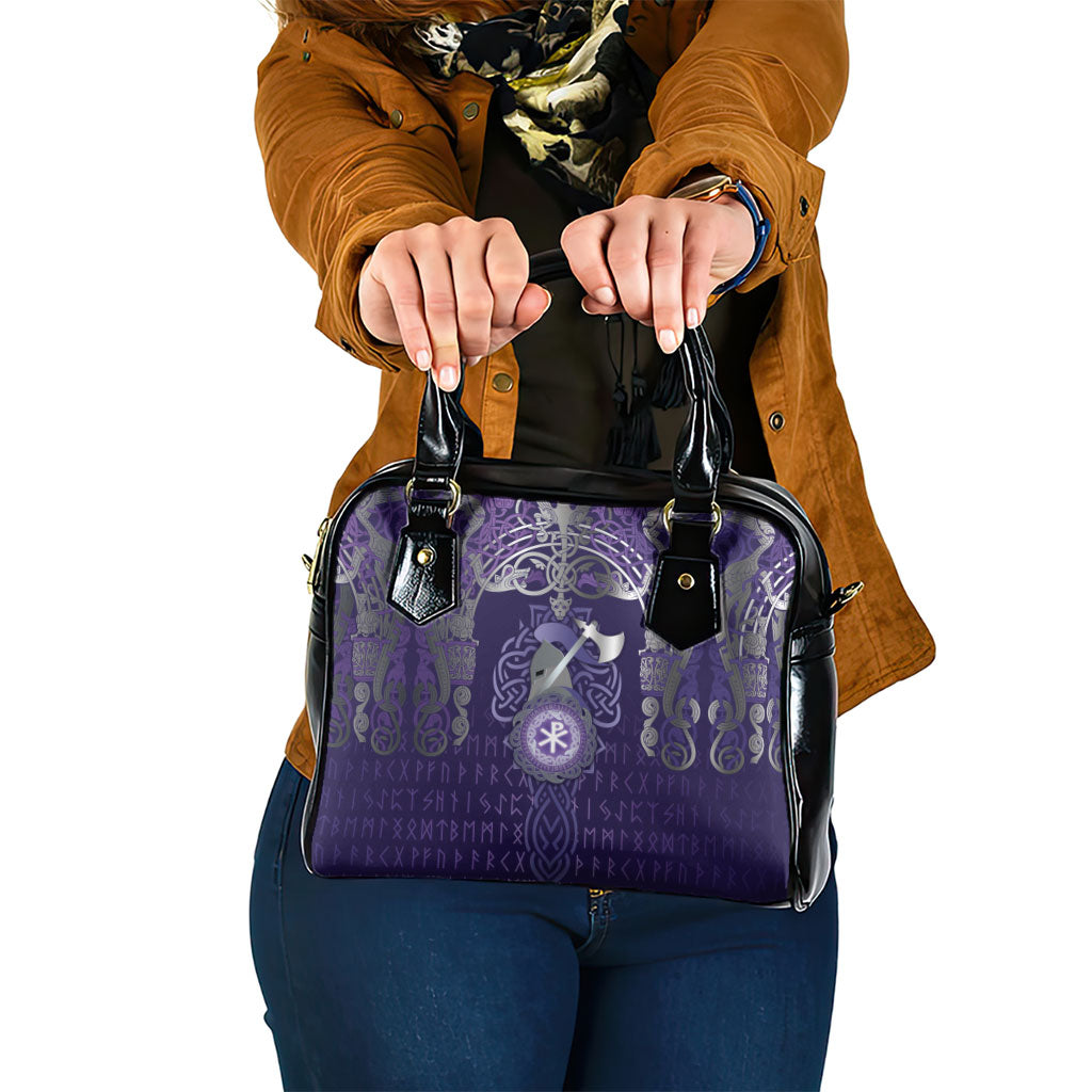 Vikings The Varangian Guard Shoulder Handbag Ancient Chi Rho Symbols