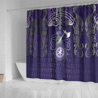 Vikings The Varangian Guard Shower Curtain Ancient Chi Rho Symbols