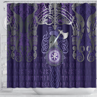Vikings The Varangian Guard Shower Curtain Ancient Chi Rho Symbols