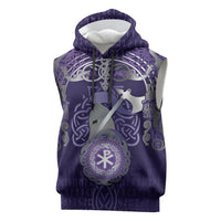 Vikings The Varangian Guard Sleeveless Hoodie Ancient Chi Rho Symbols