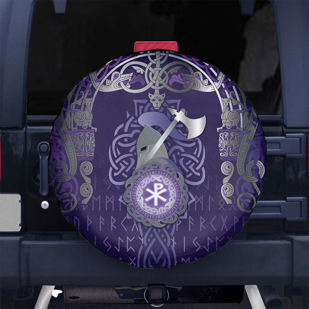 Vikings The Varangian Guard Spare Tire Cover Ancient Chi Rho Symbols