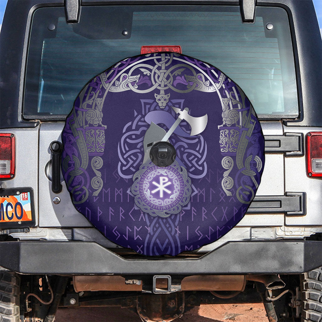 Vikings The Varangian Guard Spare Tire Cover Ancient Chi Rho Symbols