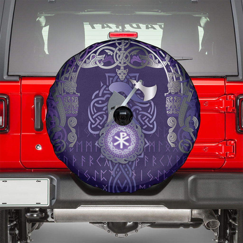 Vikings The Varangian Guard Spare Tire Cover Ancient Chi Rho Symbols