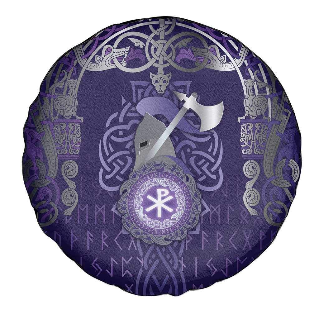 Vikings The Varangian Guard Spare Tire Cover Ancient Chi Rho Symbols