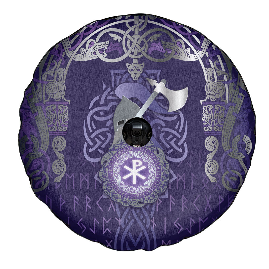 Vikings The Varangian Guard Spare Tire Cover Ancient Chi Rho Symbols