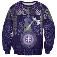 Vikings The Varangian Guard Sweatshirt Ancient Chi Rho Symbols