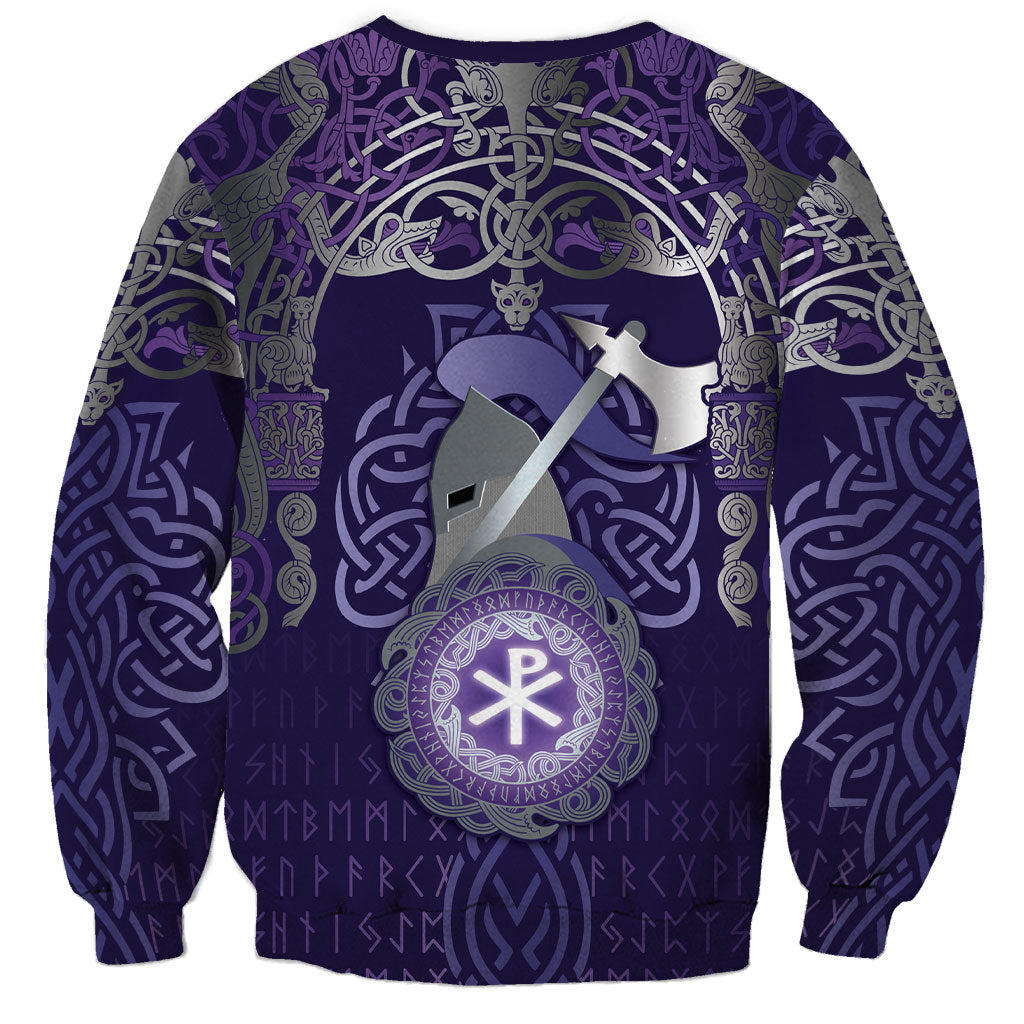 Vikings The Varangian Guard Sweatshirt Ancient Chi Rho Symbols