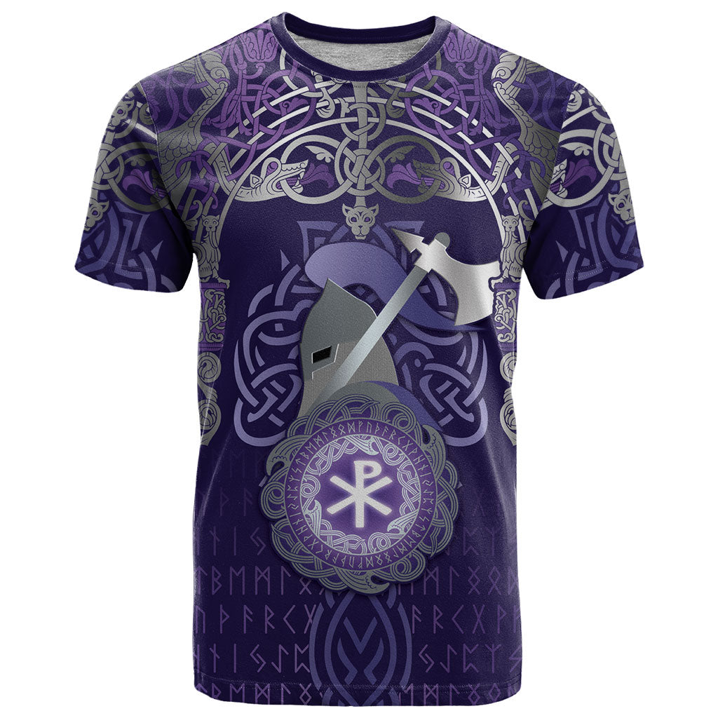 Vikings The Varangian Guard T Shirt Ancient Chi Rho Symbols