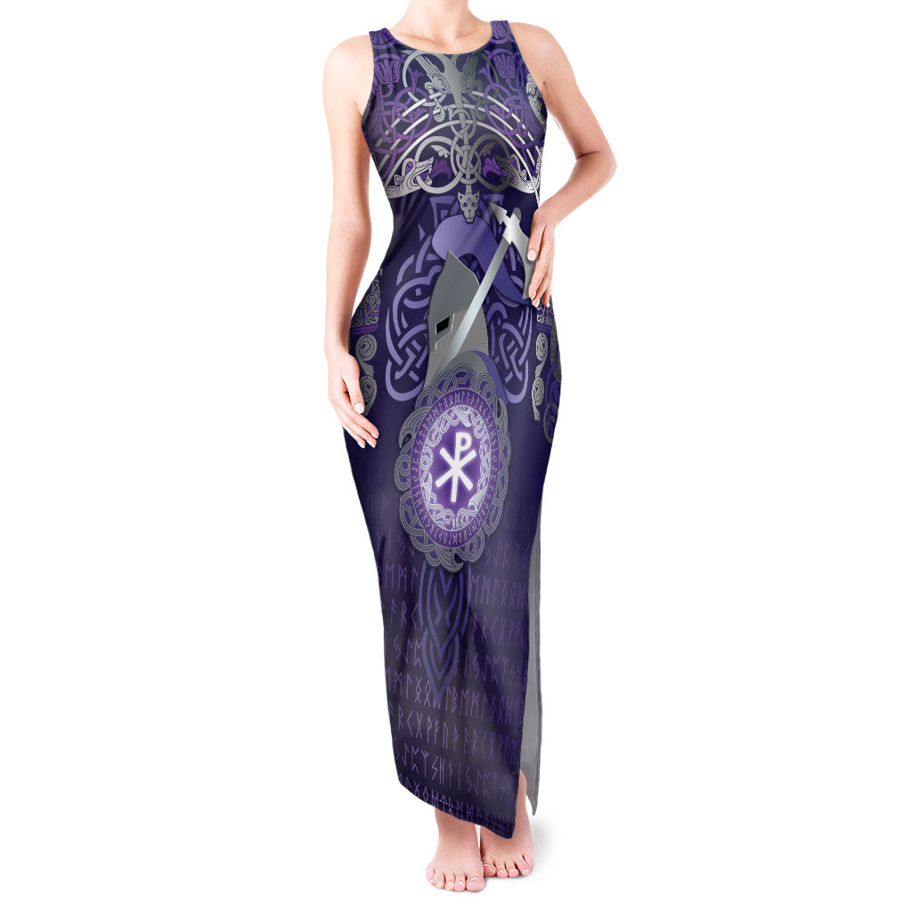 Vikings The Varangian Guard Tank Maxi Dress Ancient Chi Rho Symbols