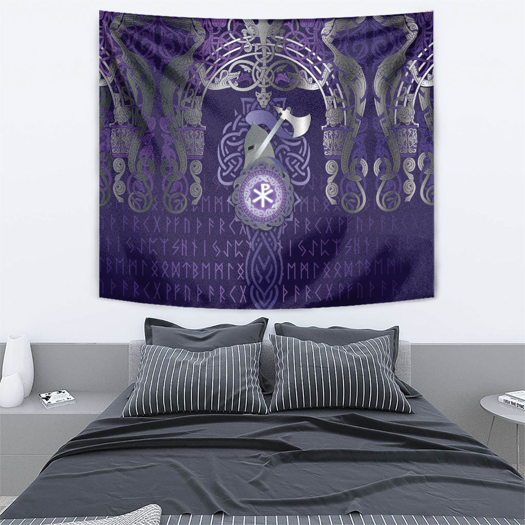 Vikings The Varangian Guard Tapestry Ancient Chi Rho Symbols