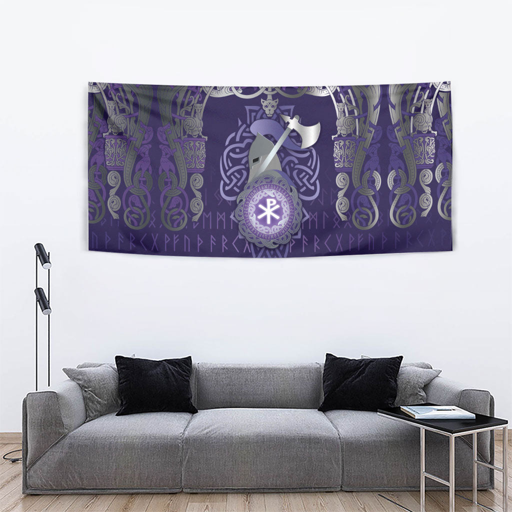 Vikings The Varangian Guard Tapestry Ancient Chi Rho Symbols