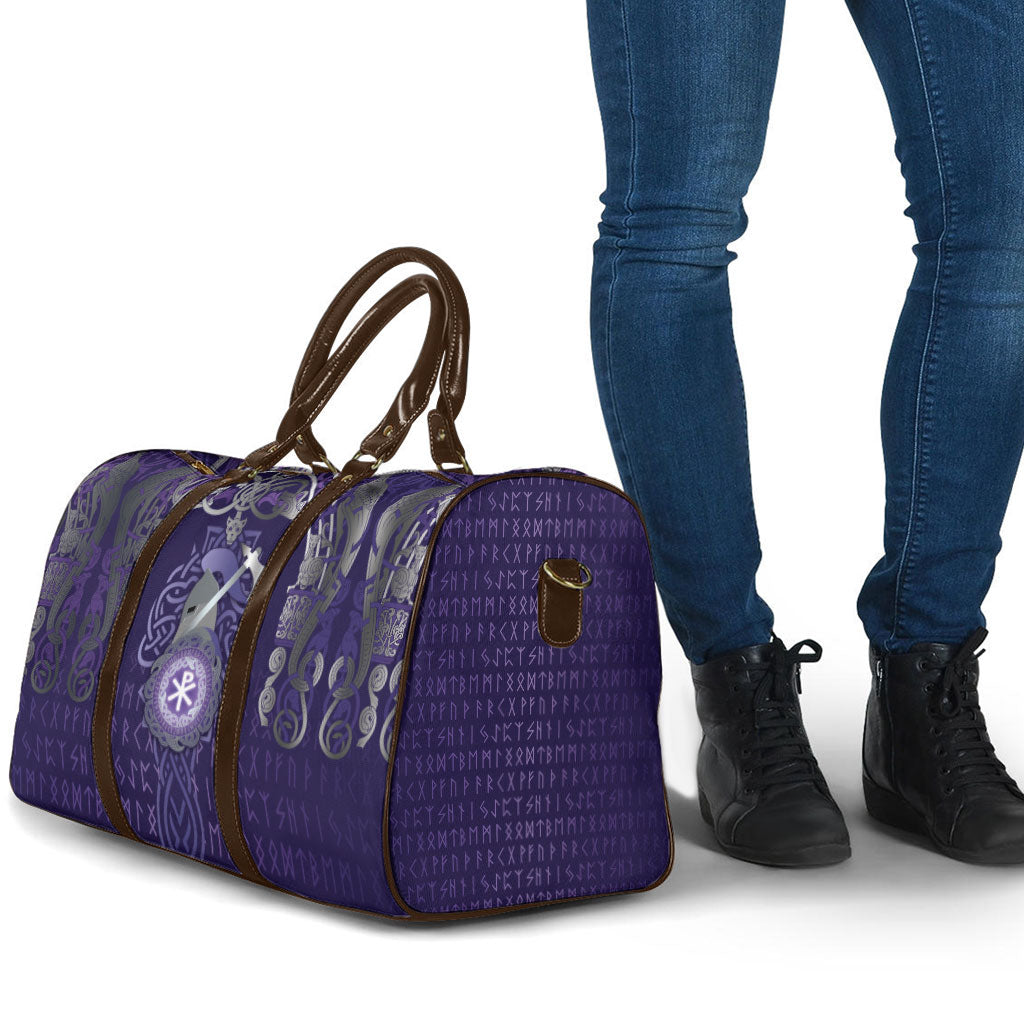 Vikings The Varangian Guard Travel Bag Ancient Chi Rho Symbols