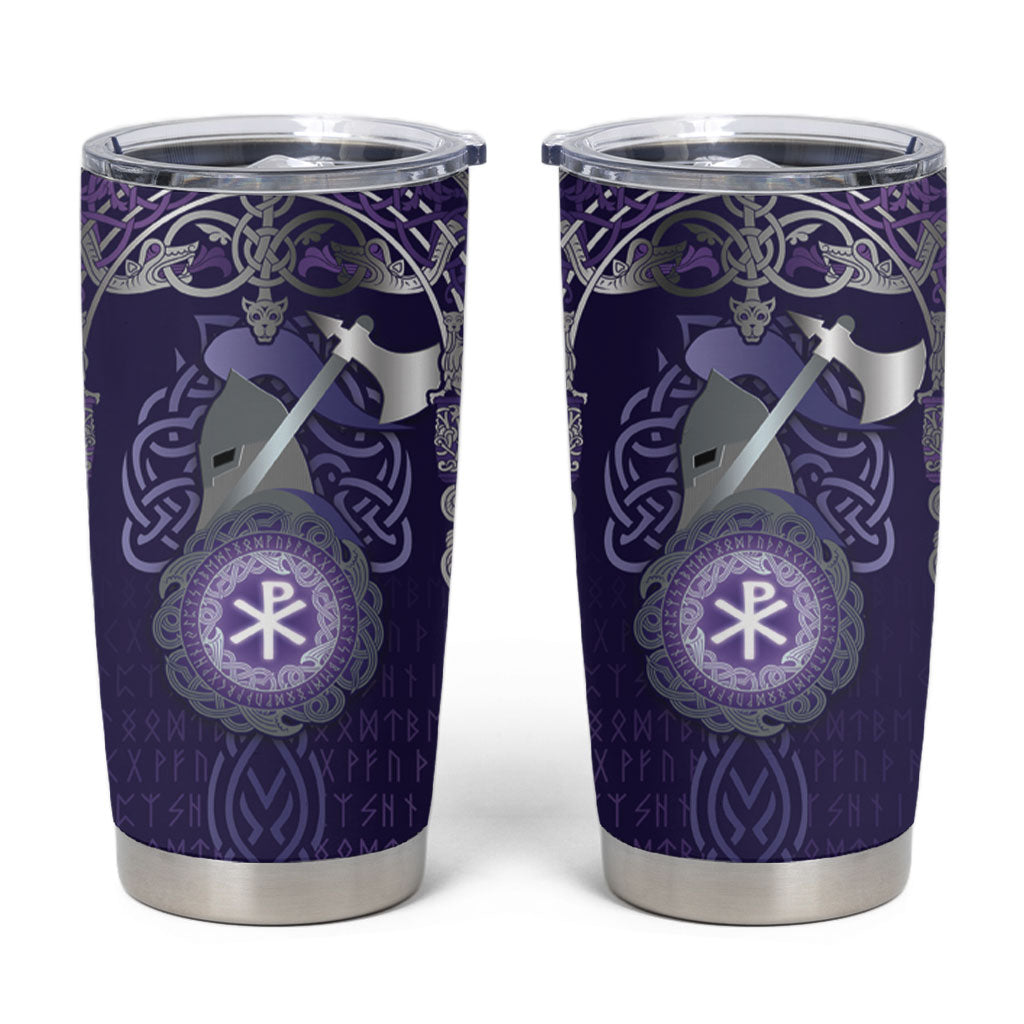 Vikings The Varangian Guard Tumbler Cup Ancient Chi Rho Symbols