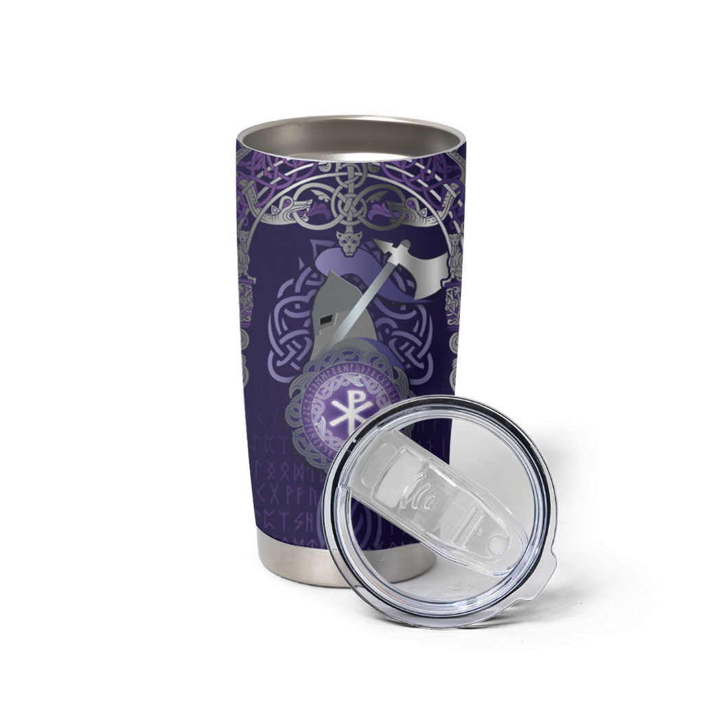 Vikings The Varangian Guard Tumbler Cup Ancient Chi Rho Symbols