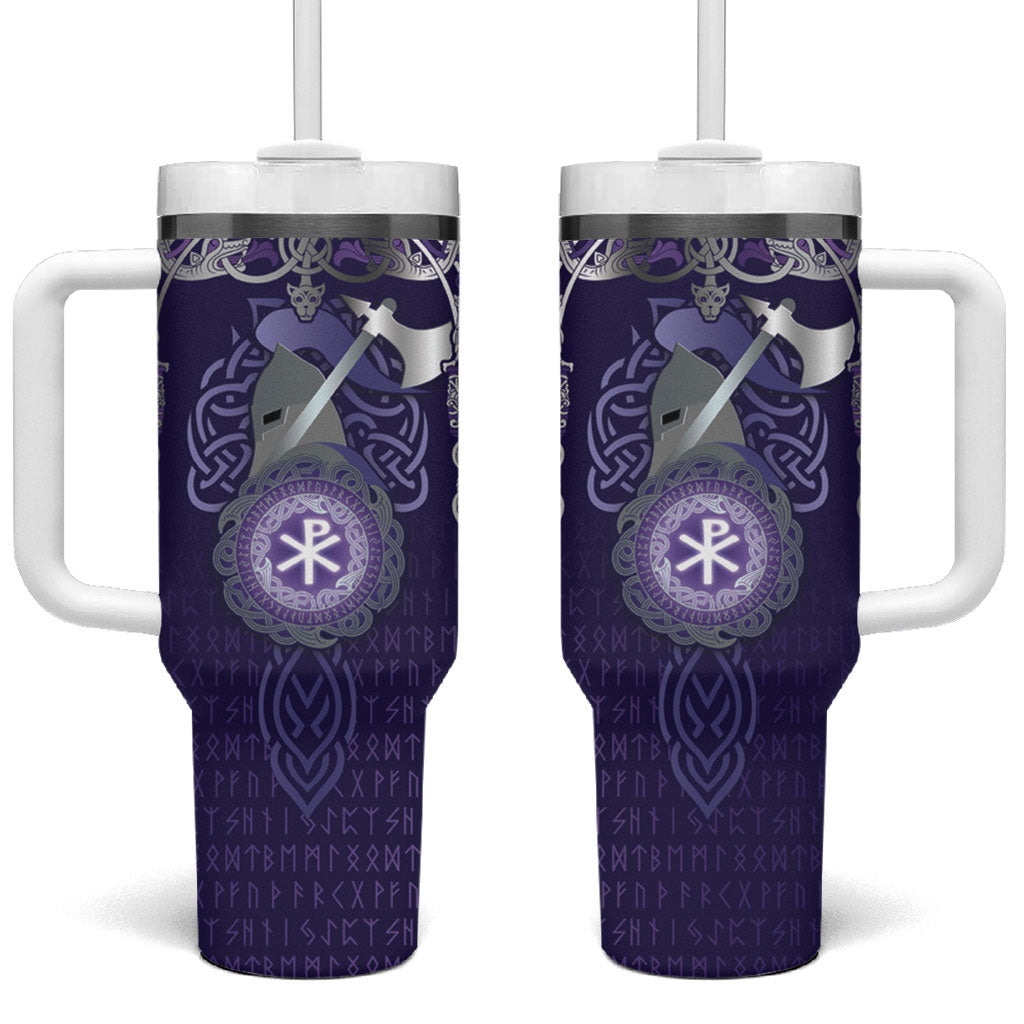 Vikings The Varangian Guard Tumbler With Handle Ancient Chi Rho Symbols