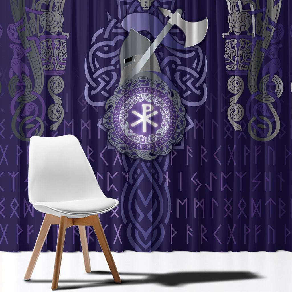 Vikings The Varangian Guard Window Curtain Ancient Chi Rho Symbols